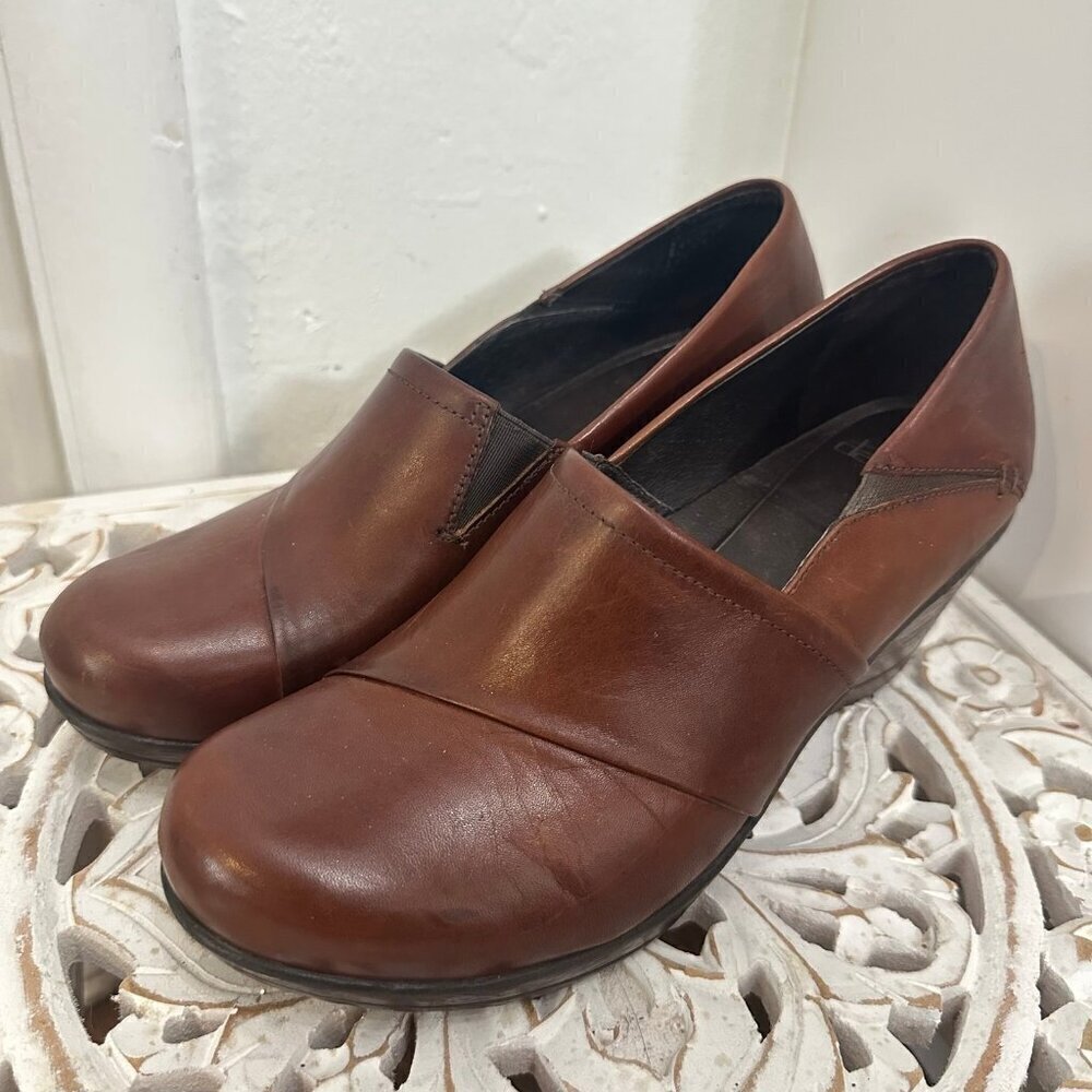 Dansko leather wedges 39 - Picture 2 of 8